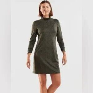 Title Nine Getaway Long Sleeve Turtleneck Dress Small
